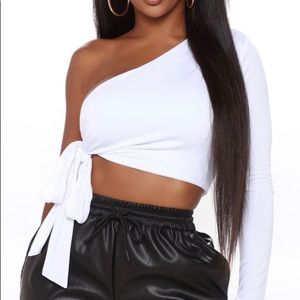 Fashion Nova Half of Me Top